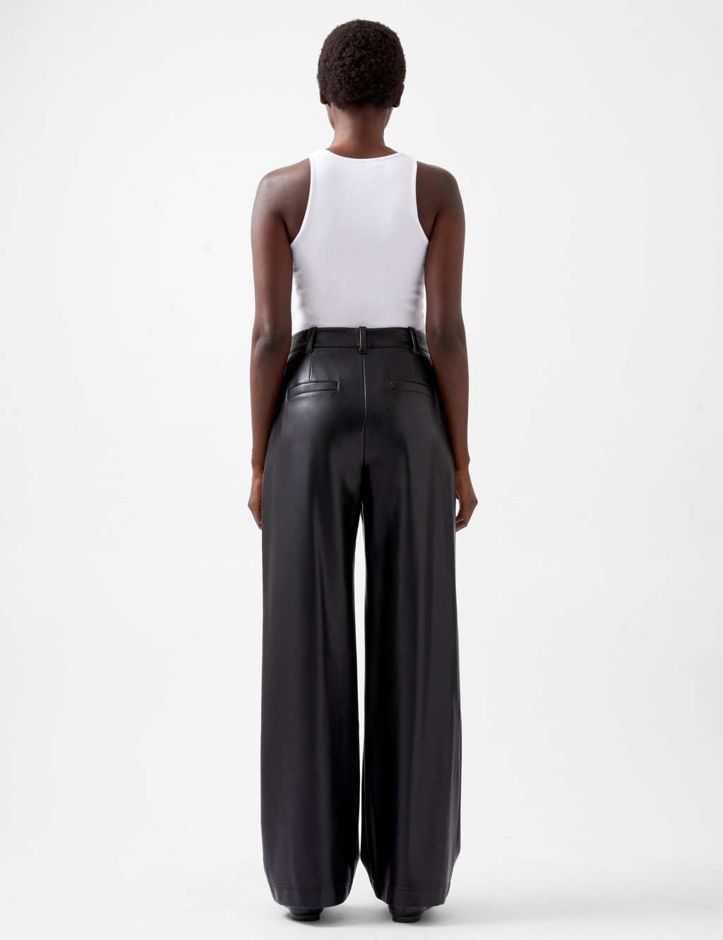 French connection leather pants on sale