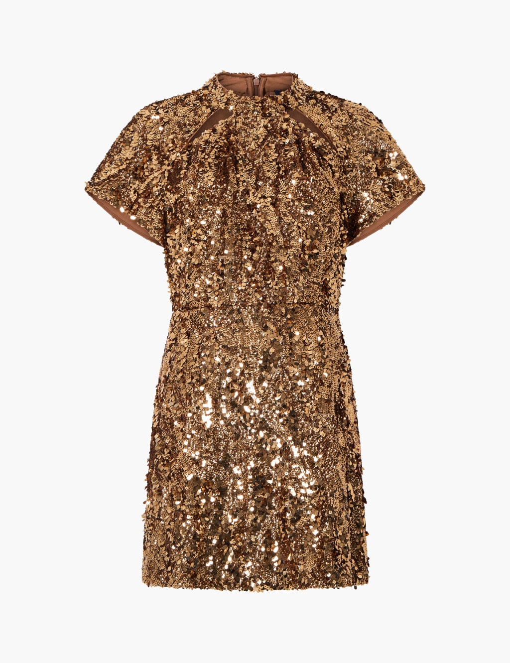 Sequin Cut Out Detail Mini Dress 2 of 5
