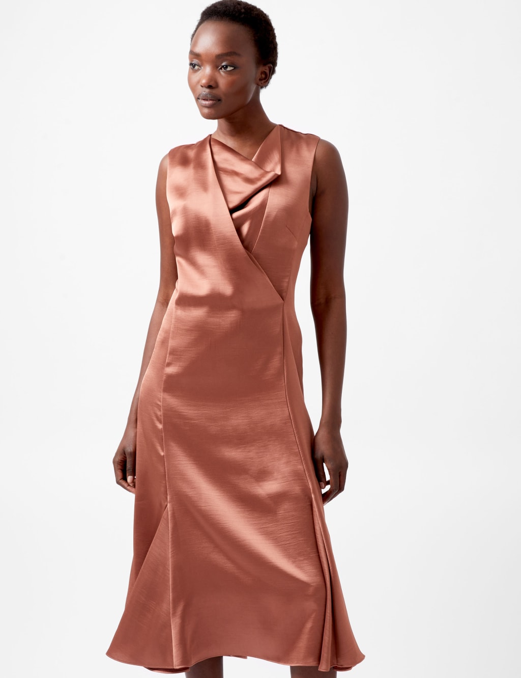 Silk skater dress online