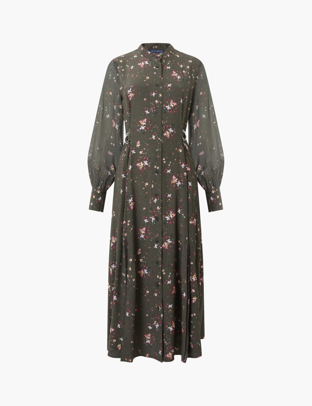 Floral Midaxi Waisted Dress 2 of 4
