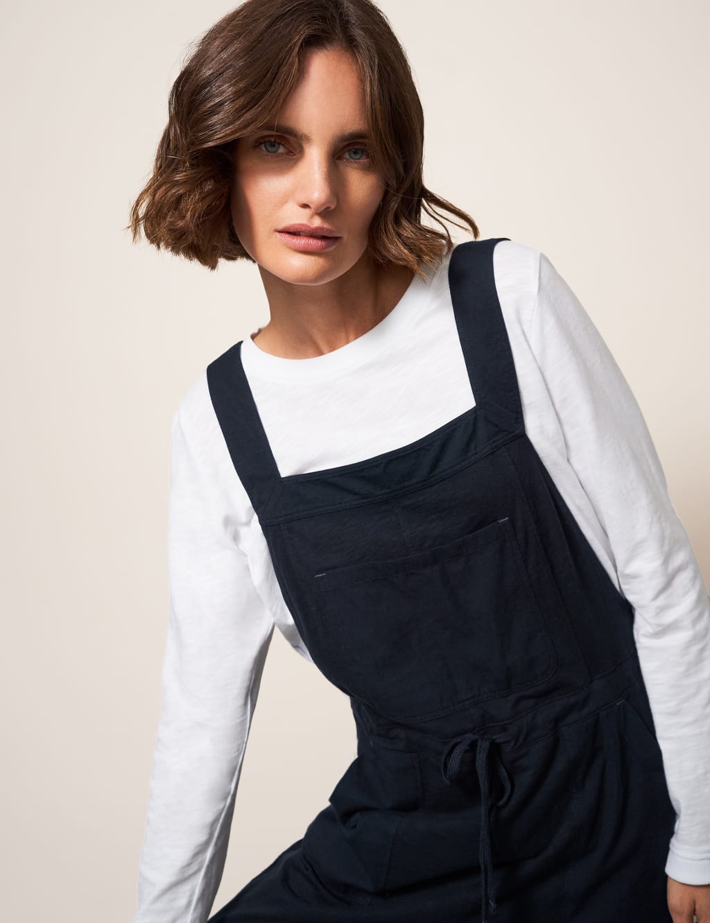 Jersey Ankle Grazer Dungarees 5 of 6
