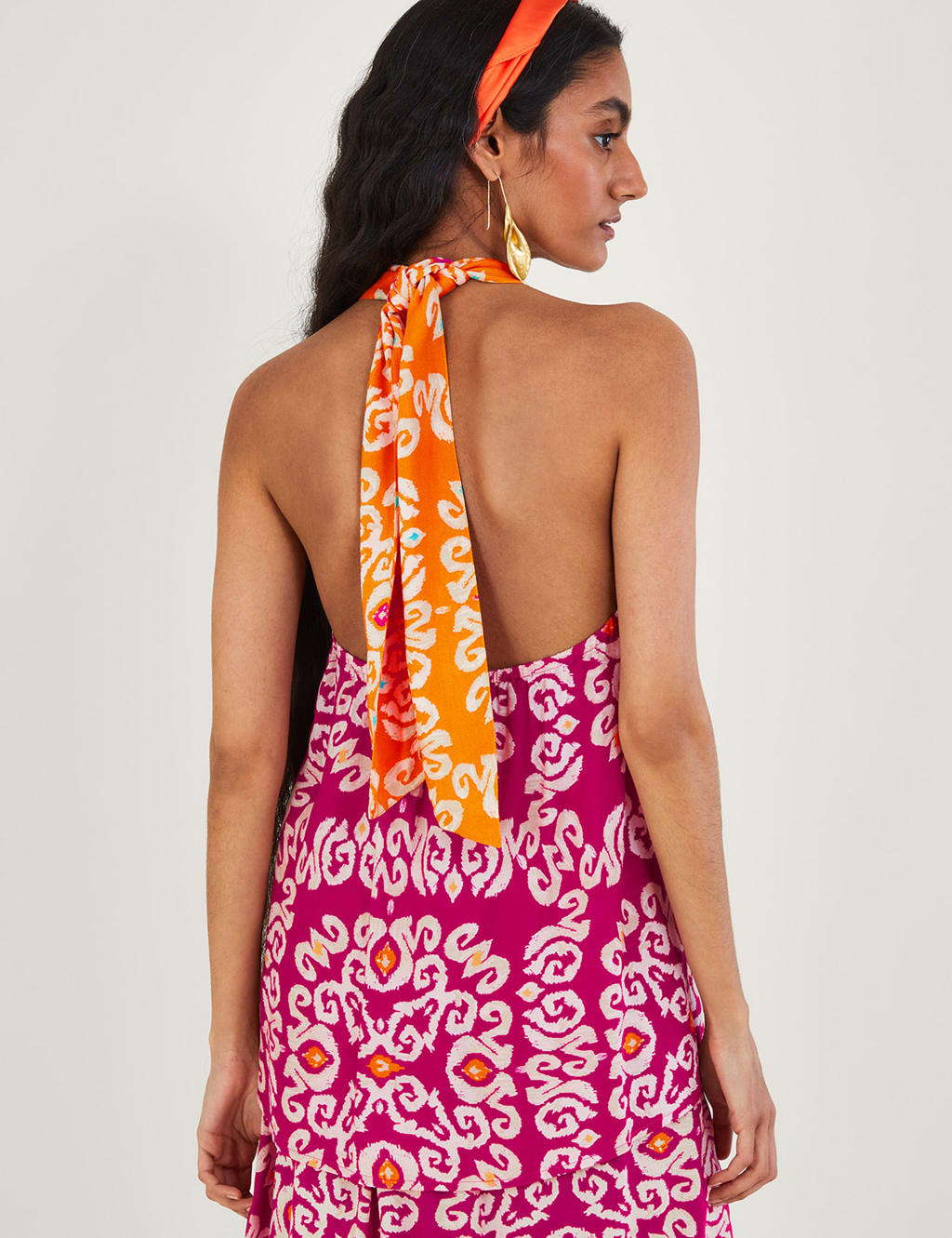 Printed Halter Neck Cami Top 4 of 5