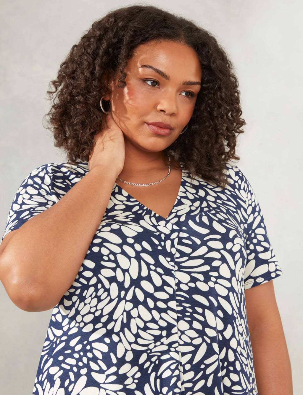 Jersey Printed Relaxed Top 3 of 4