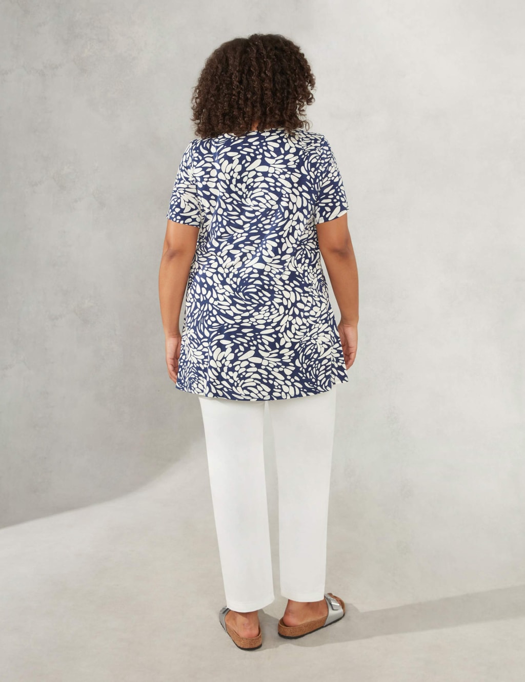 Jersey Printed Relaxed Top 4 of 4