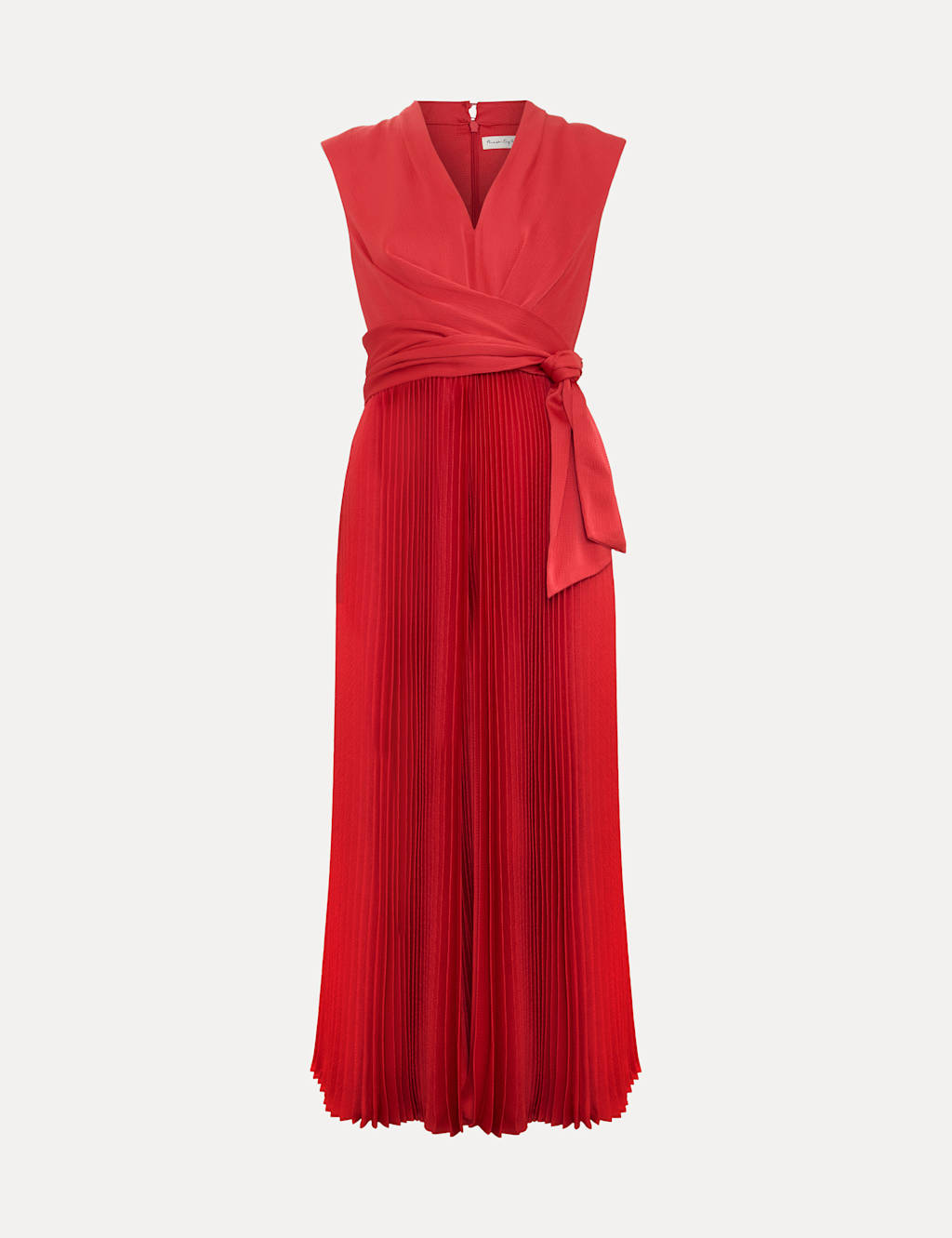 Celestia V-Neck Pleated Wrap Dress 2 of 8