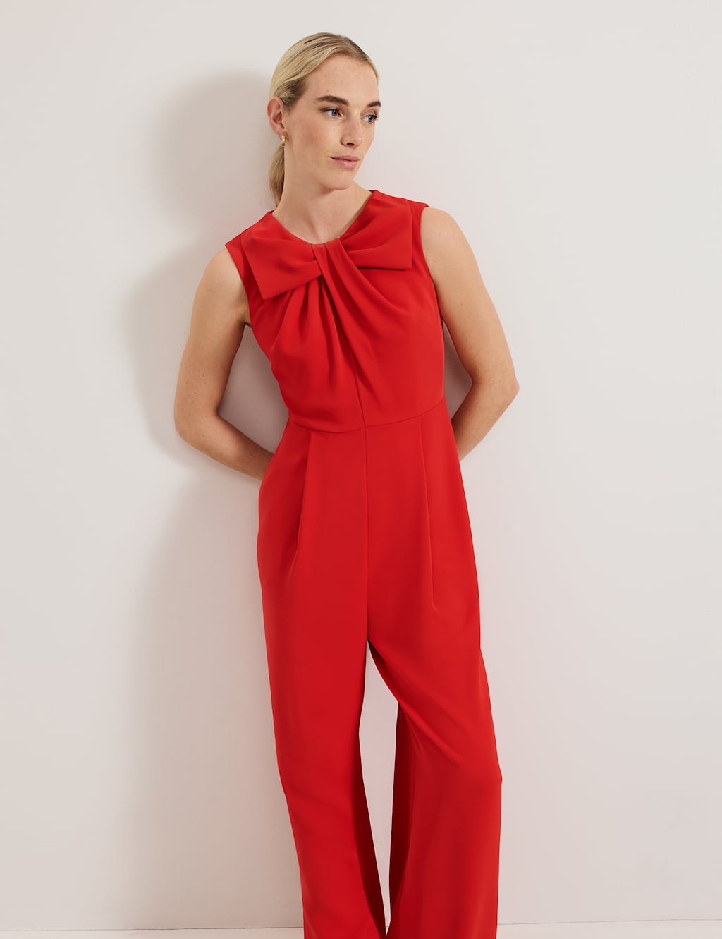 Sleeveless Wide LEg Jumpsuit 4 of 6