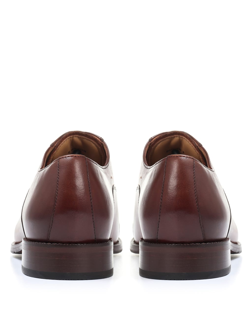 Wide Fit Leather Oxford Shoes 4 of 5