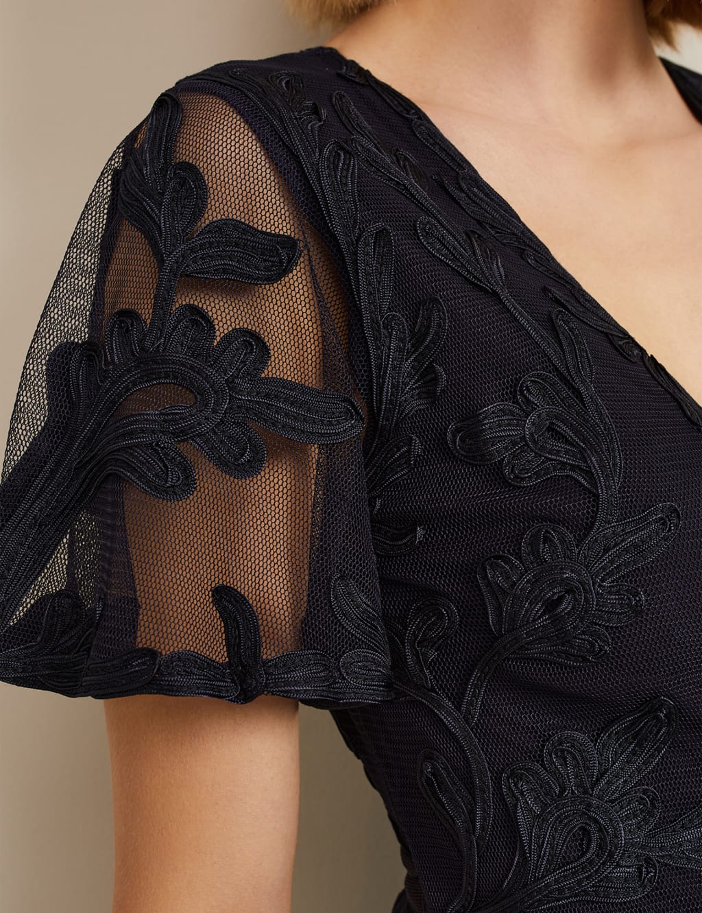 Lace Midi Wrap Dress 6 of 6