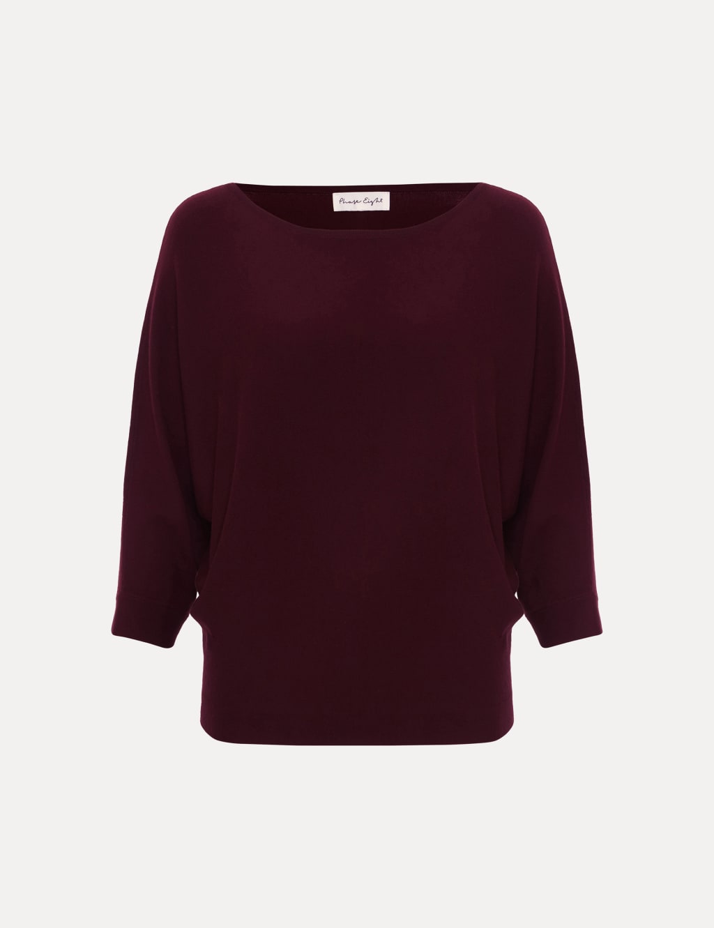 Slash Neck Batwing Sleeve Jumper 2 of 7