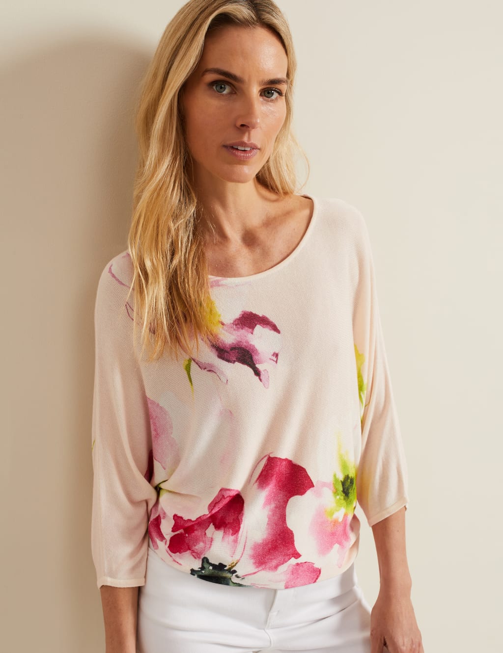 Floral Slash Neck Top | Phase Eight | M&S