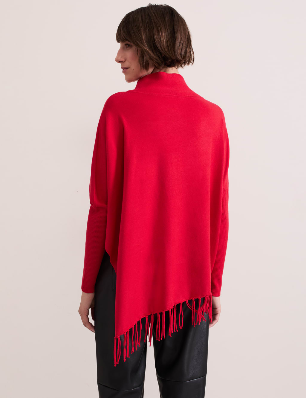 Cowl Neck Tassel Trim Jumper 3 of 9