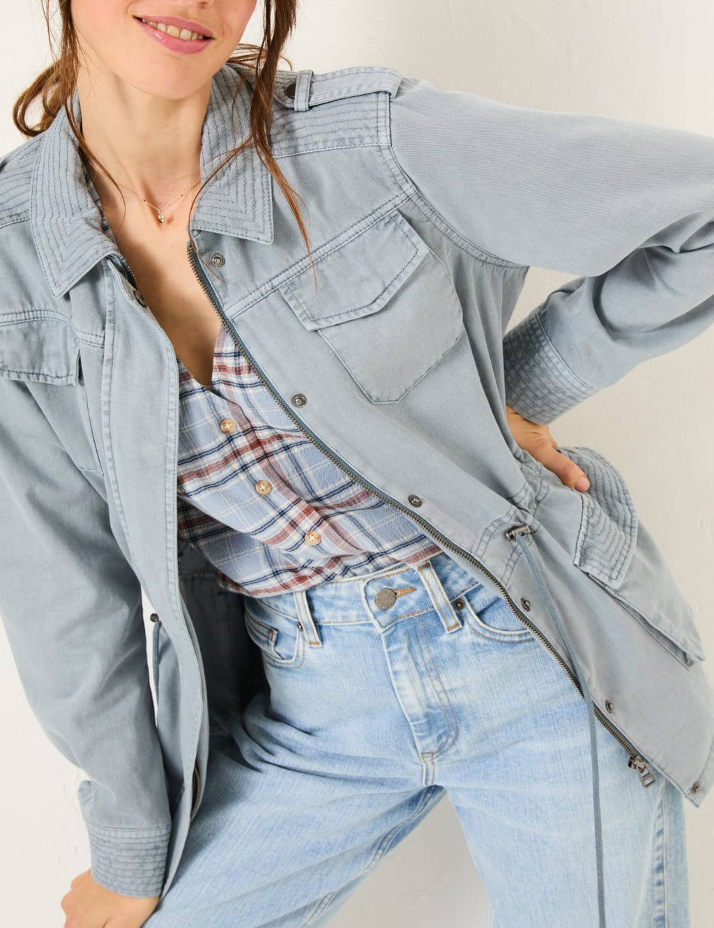Pure Cotton Lightweight Jacket 4 of 5