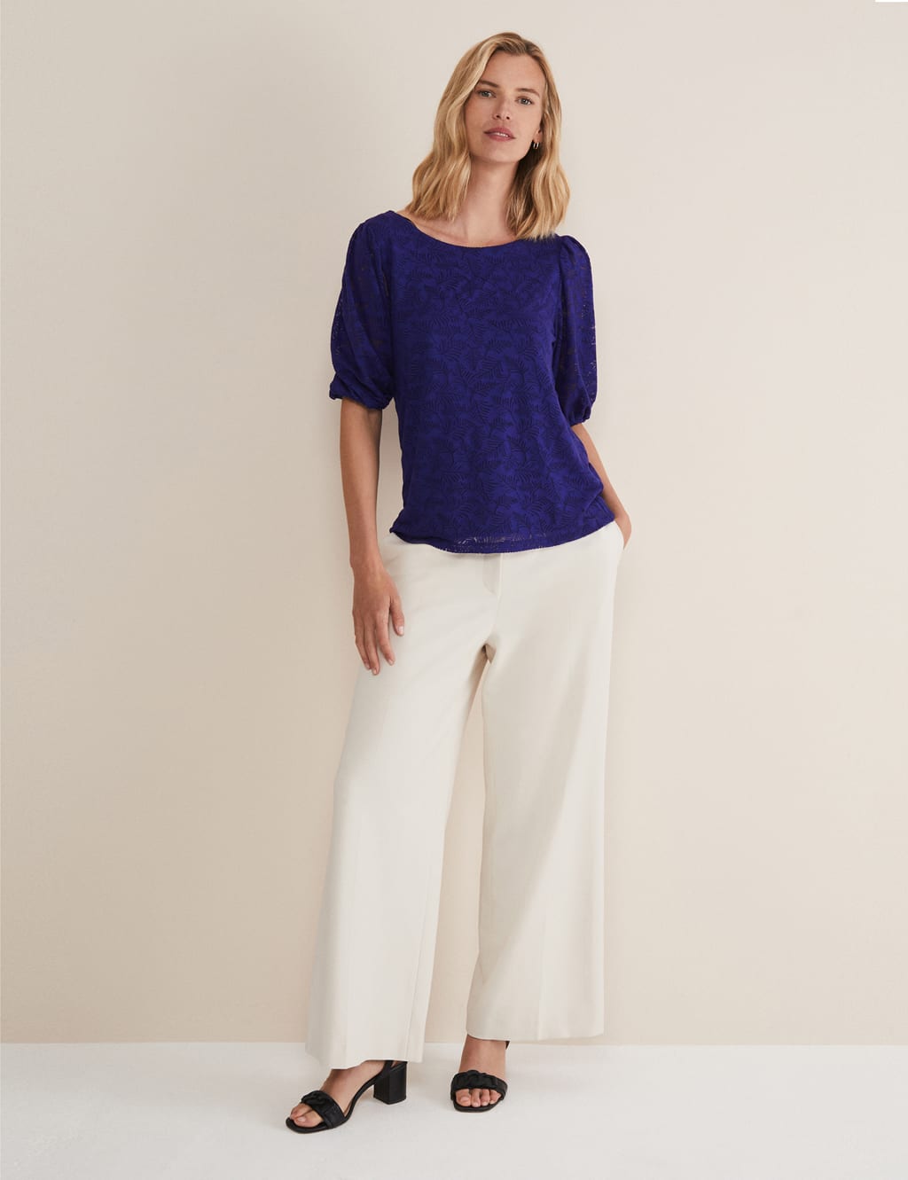 Burnout Puff Sleeve Top 4 of 6