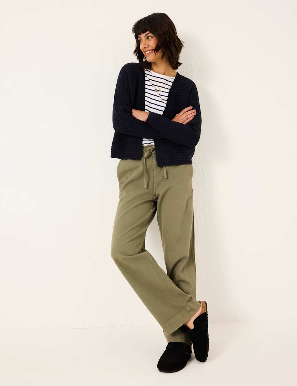 Cotton Rich Textured Cardigan 3 of 6