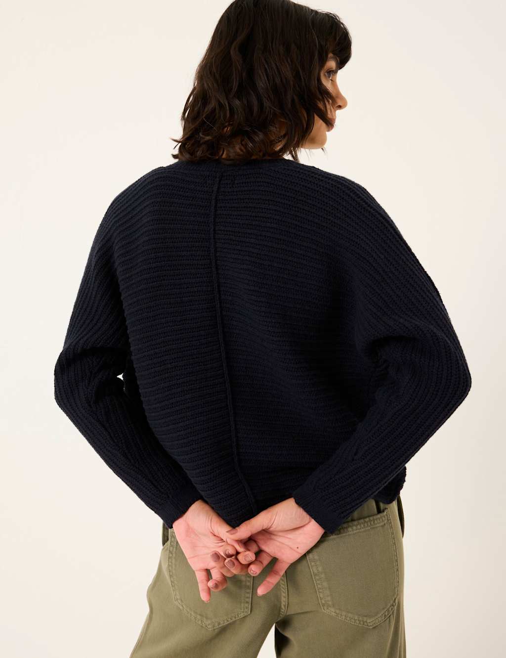 Cotton Rich Textured Cardigan 4 of 6