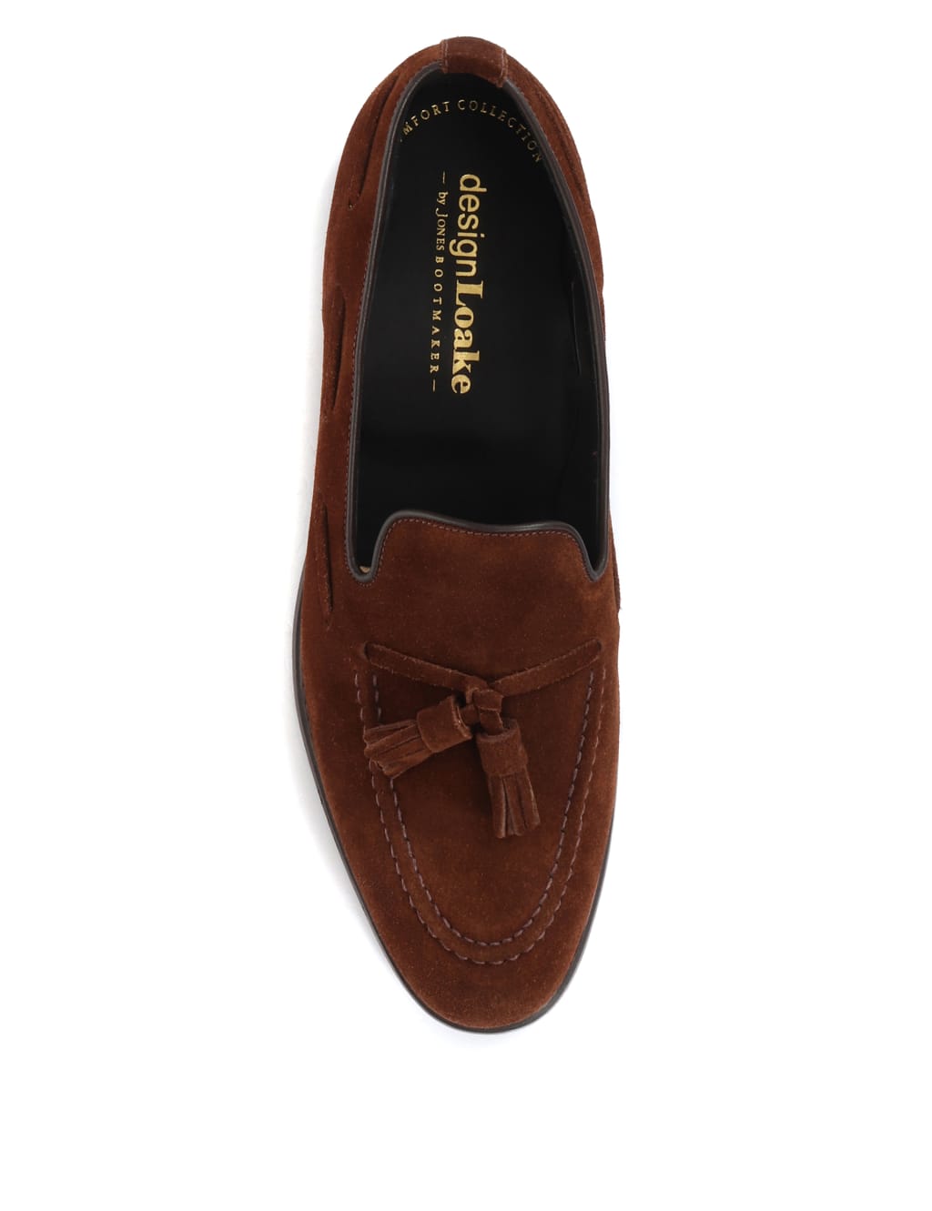 Goodyear Welted Suede Slip-On Loafers 3 of 5