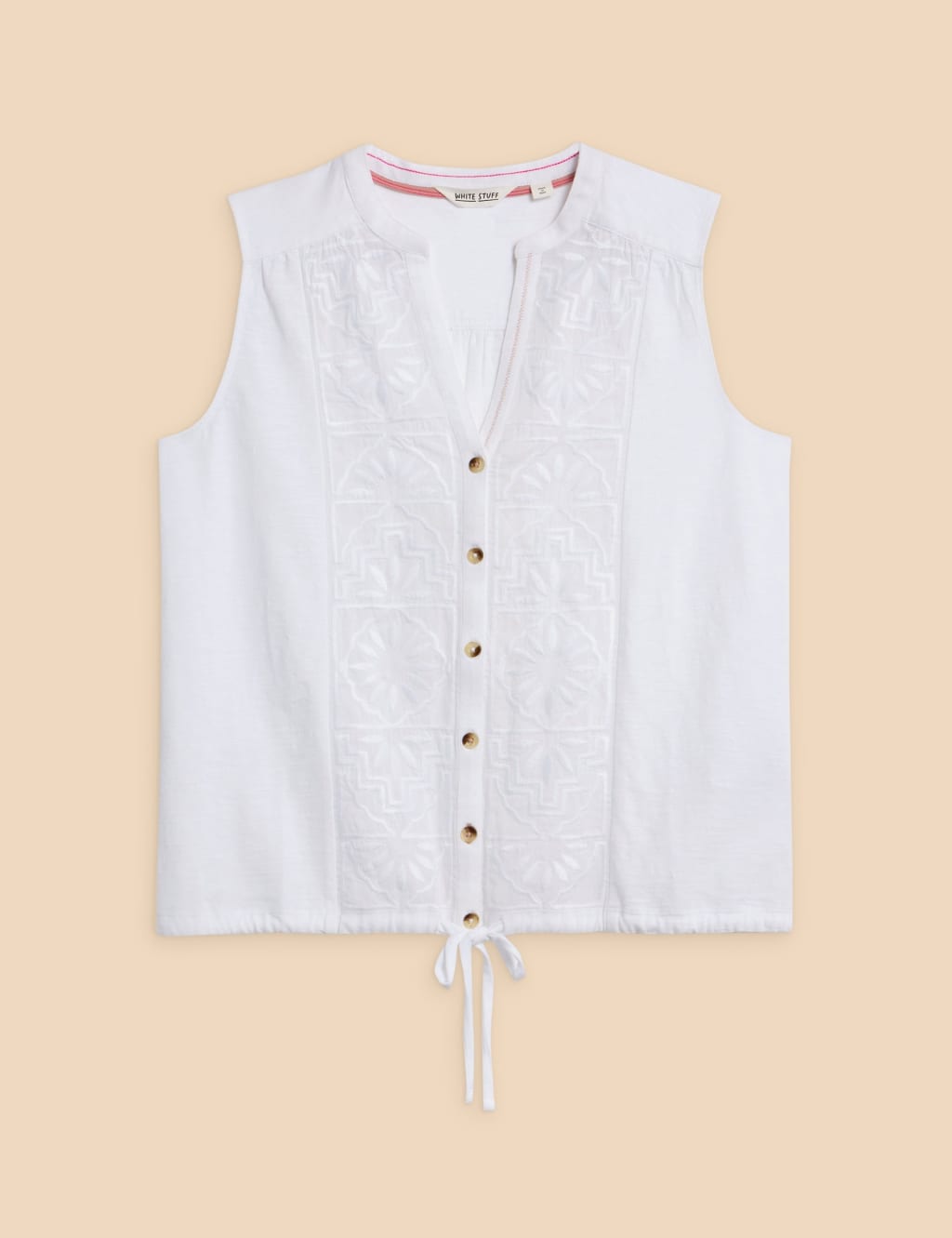 Jersey Embroidedred Collared Shirt 2 of 5