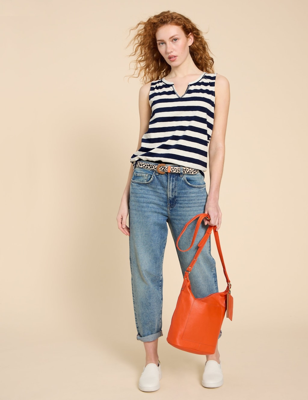 Pure Cotton Striped Vest 3 of 5