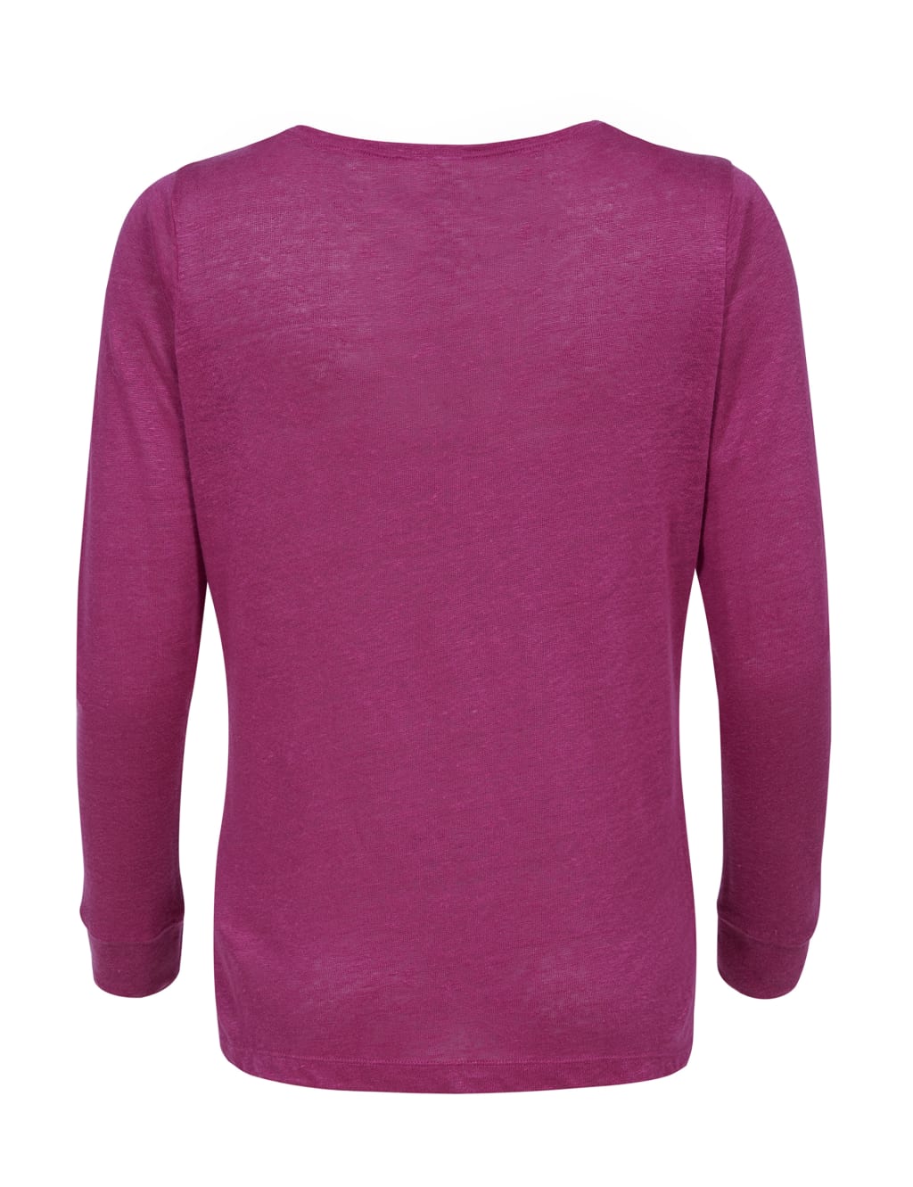 Linen Blend Button Detail Henley Top 5 of 6