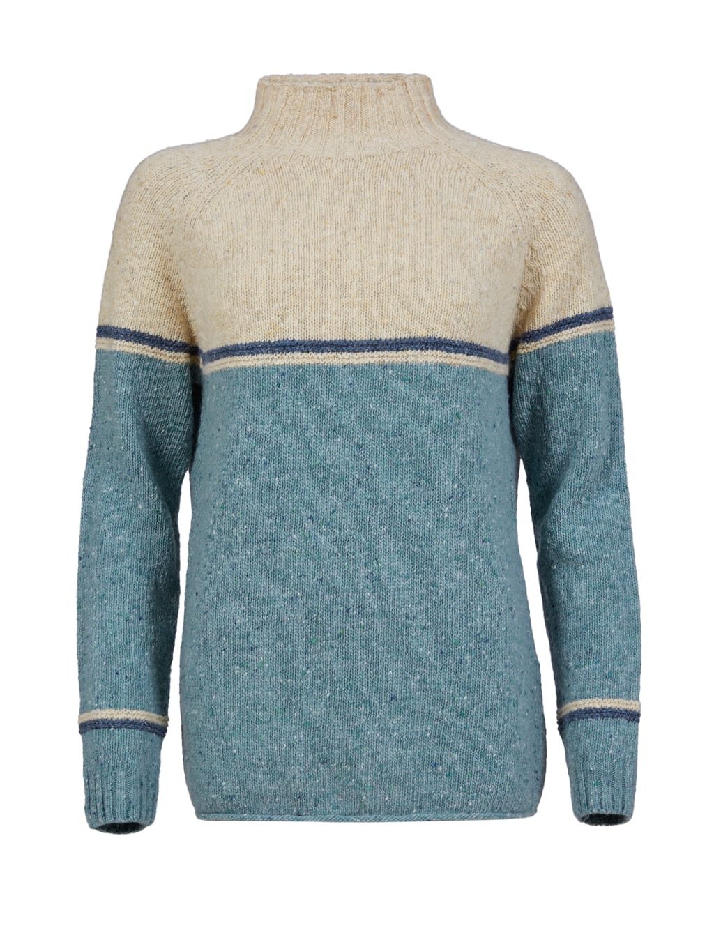 Pure Lambswool Colour Block Jumper 2 of 6