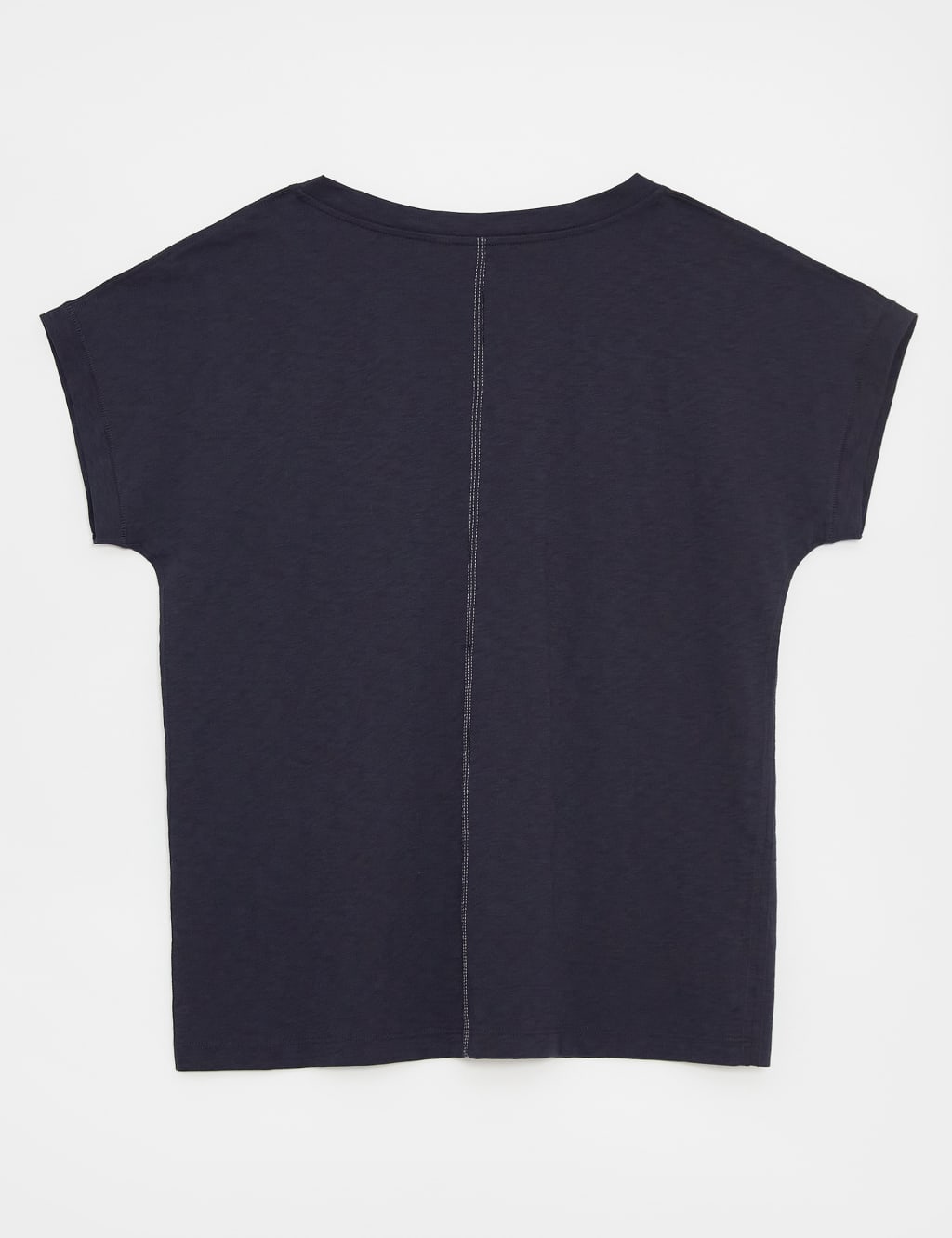 Pure Cotton Notch Neck T-Shirt 5 of 6
