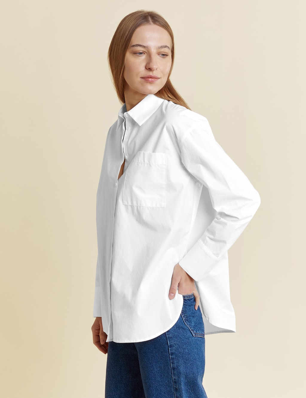 Cotton Collared Shirt 1 of 6