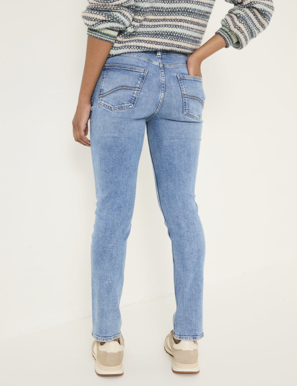 High Waisted Slim Fit Jeans 4 of 7
