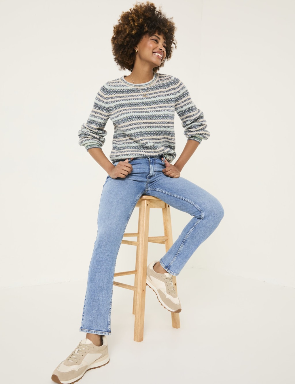High Waisted Slim Fit Jeans 7 of 7