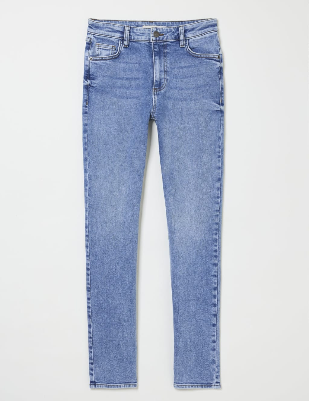 High Waisted Slim Fit Jeans 2 of 7