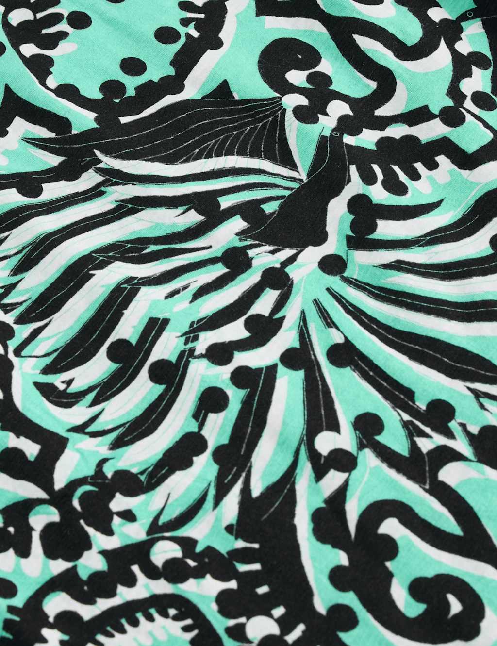 Pure Cotton Printed Midi Beach Dress 6 of 6