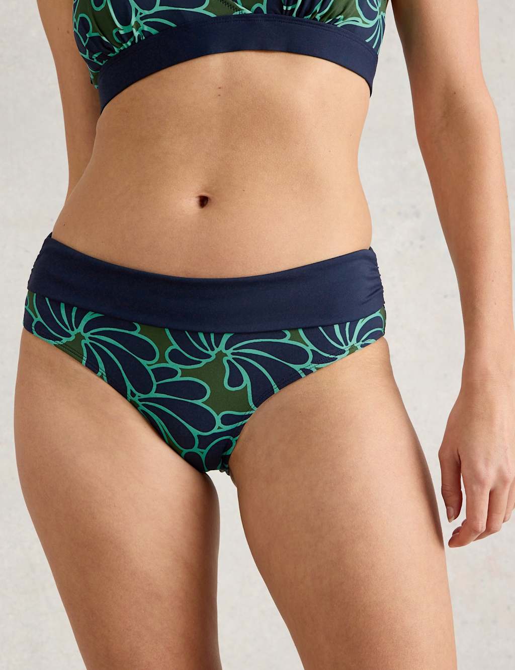 Reversible Roll Top Bikini Bottoms 3 of 7