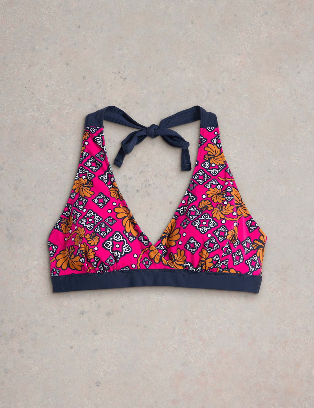 Reversible Halterneck Triangle Bikini Top 7 of 7