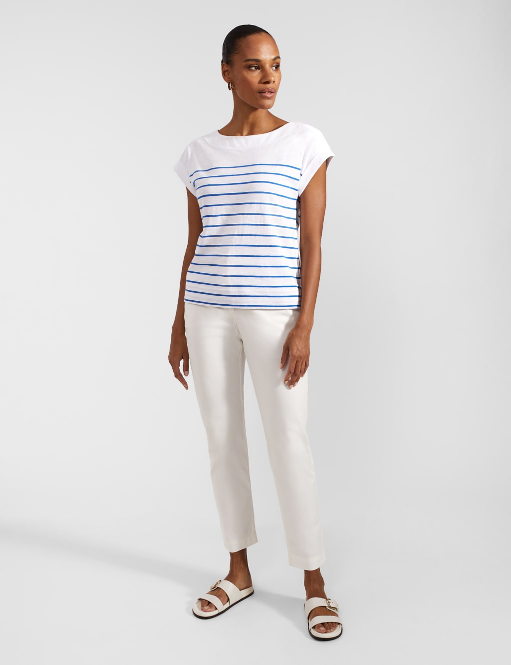 Pure Cotton Striped T-Shirt 5 of 5