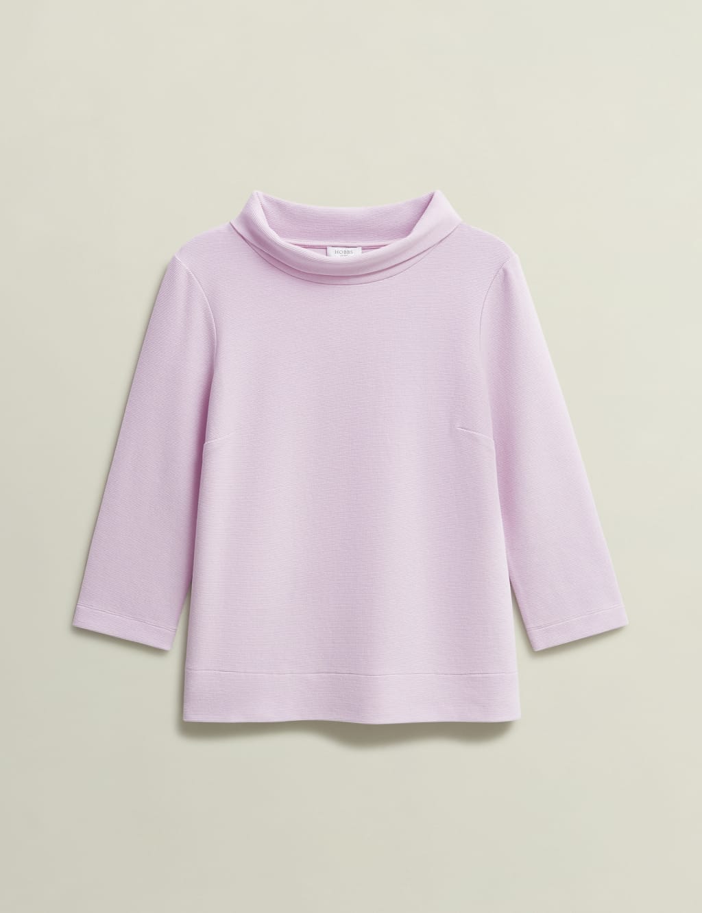 Cotton Blend Roll Neck Top 2 of 5