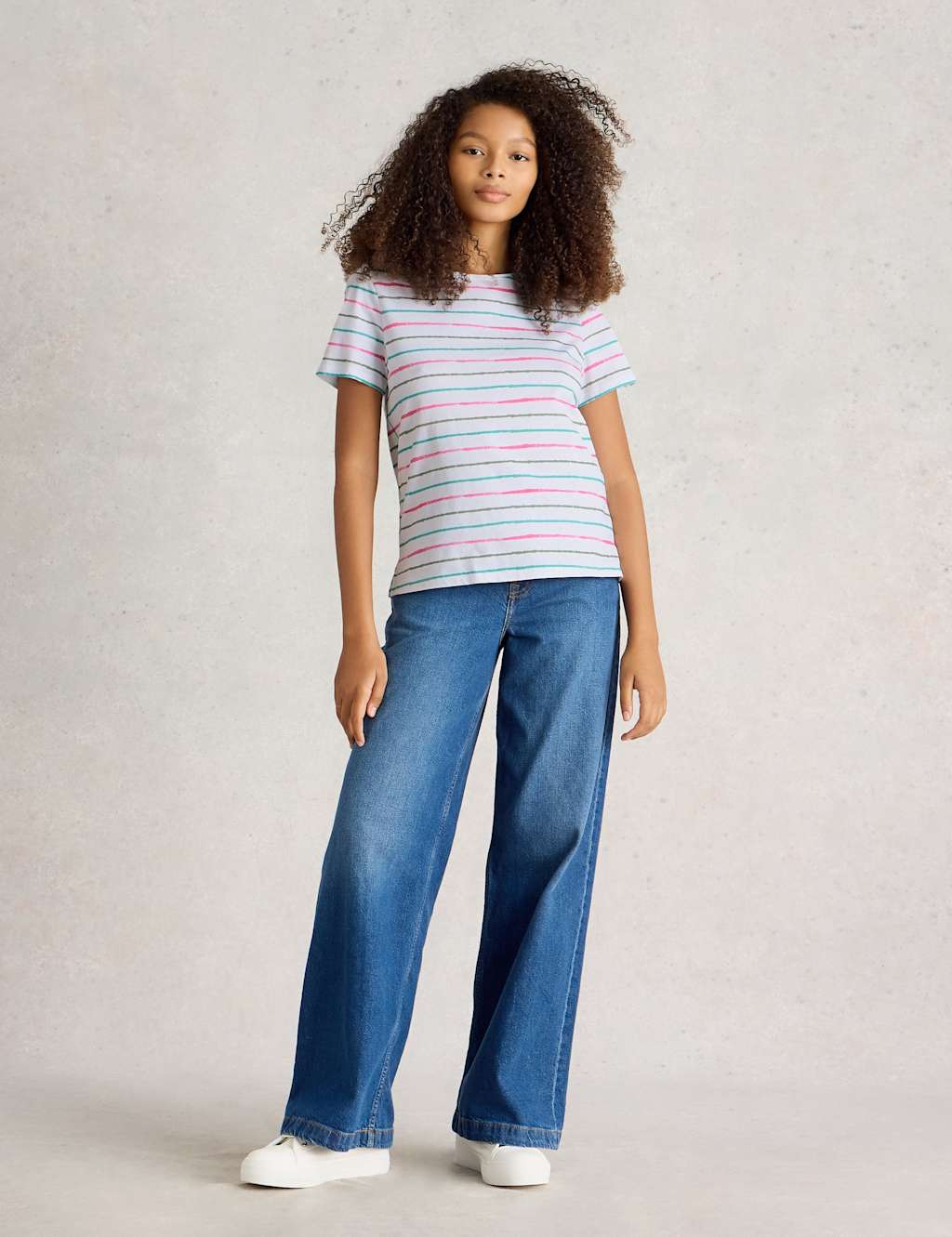 Pure Cotton Striped T-Shirt 3 of 7