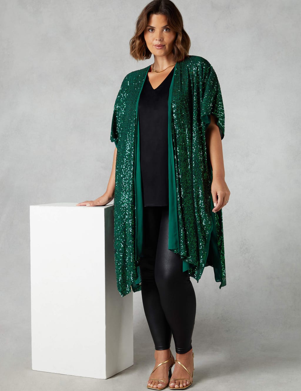 Longline kimono cardigan deals