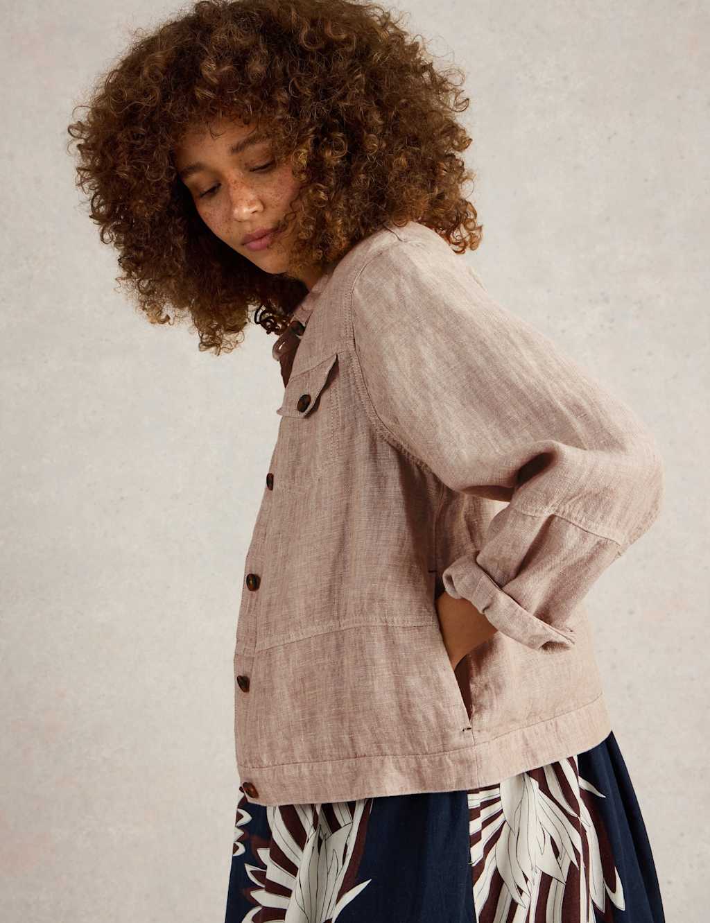 Pure Linen Lightweight Jacket 5 of 6