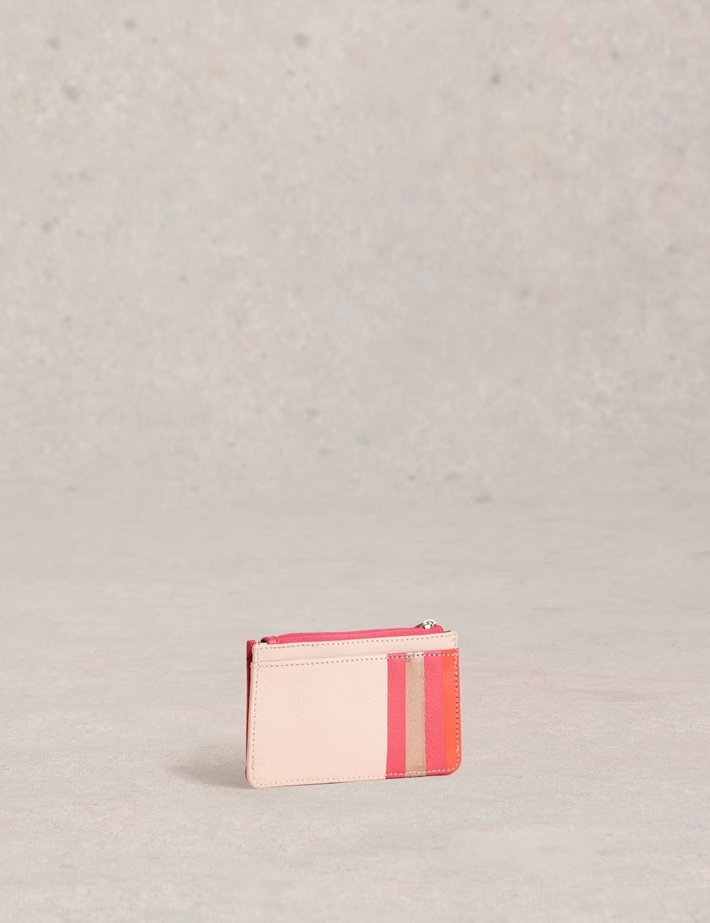 Leather Colour Block Purse 4 of 4