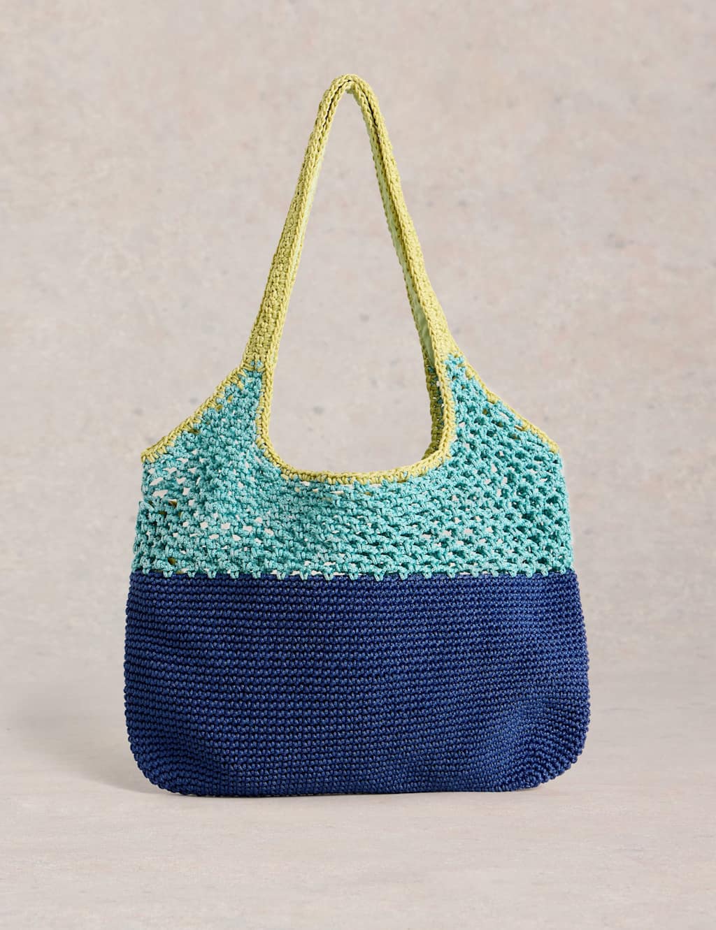 Pure Cotton Crochet Shopper with Coin Purse 2 of 4
