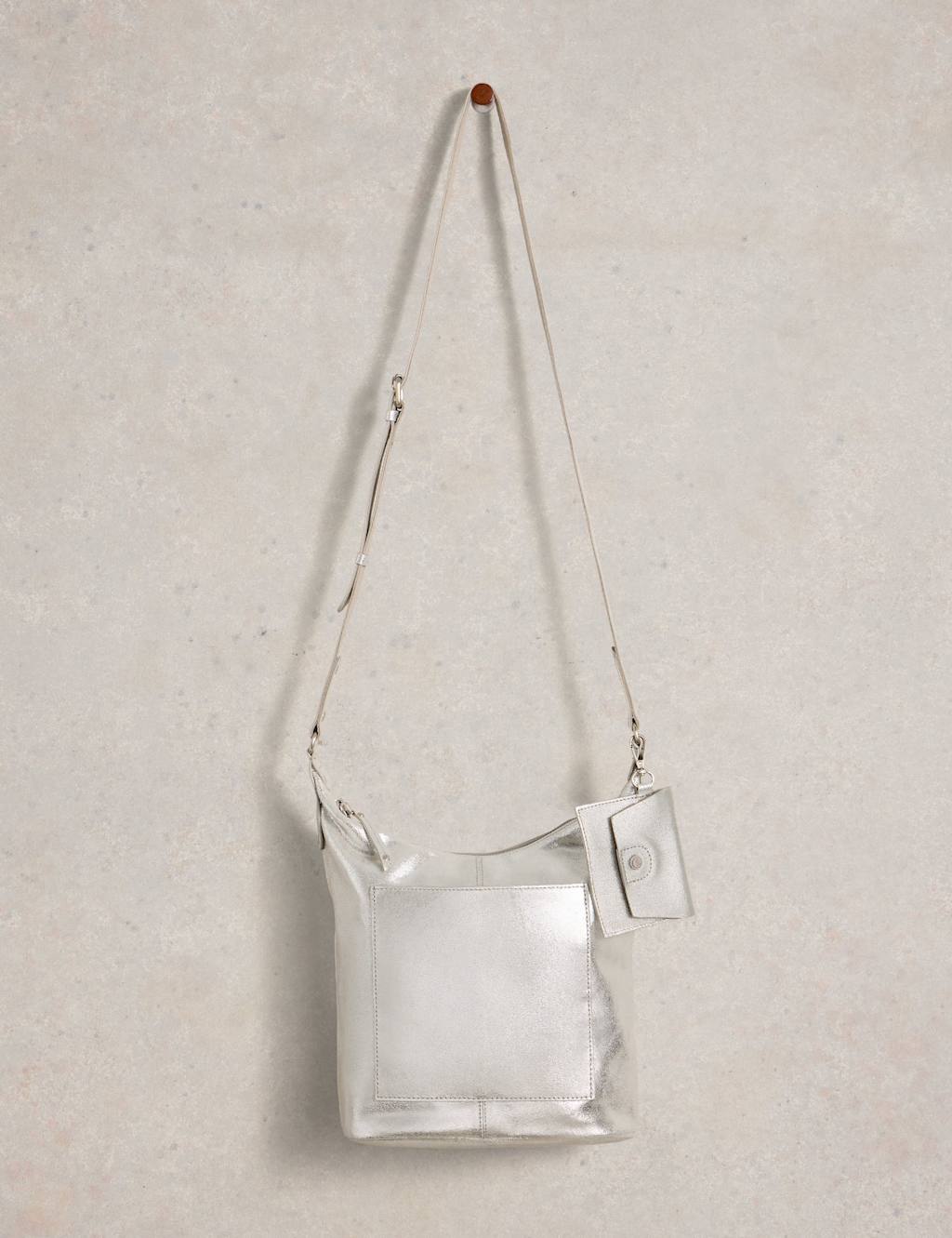 Leather Cross Body Bag 2 of 5