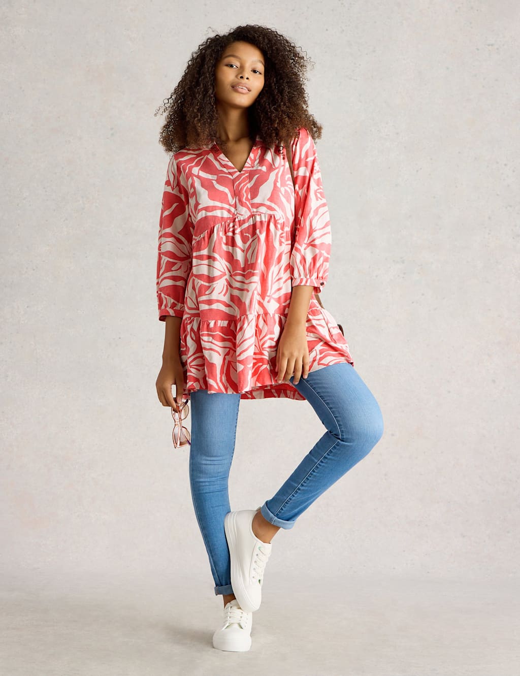 Pure Cotton Printed Tunic 3 of 6