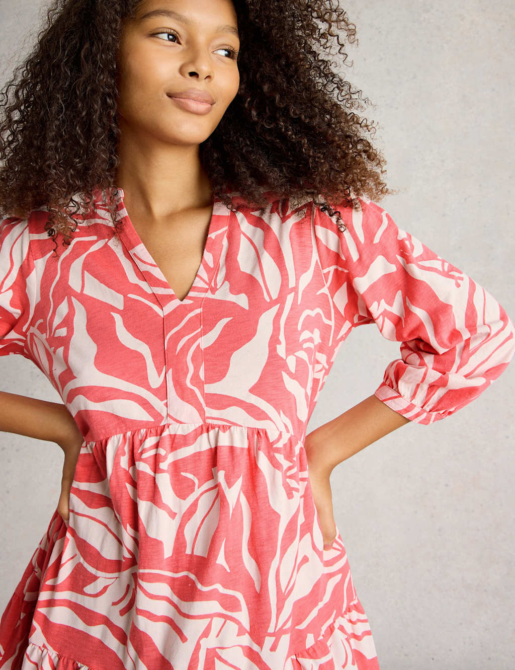 Pure Cotton Printed Tunic 5 of 6