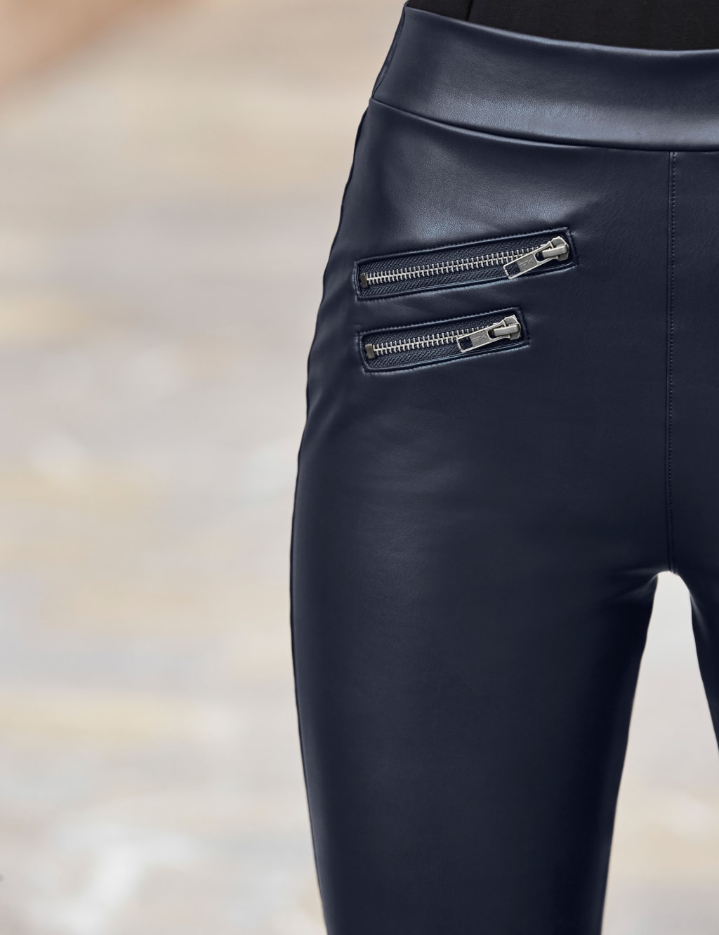 Leather Look Leggings 4 of 5