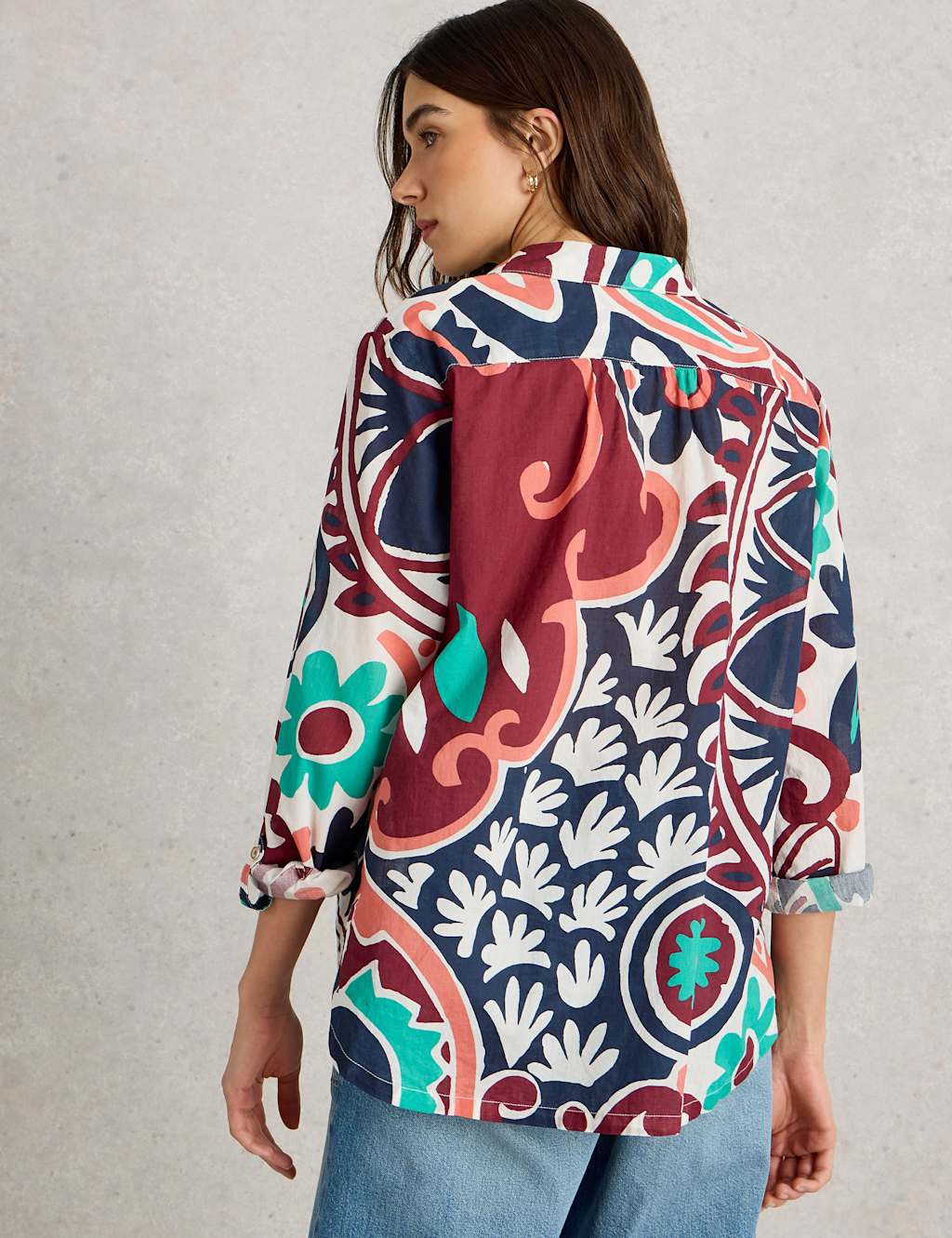 Pure Cotton Printed Shirt 4 of 5
