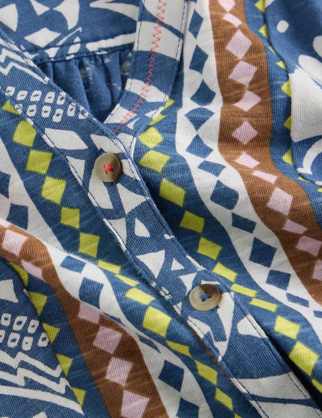 Pure Cotton Printed Sleeveless Top 6 of 6