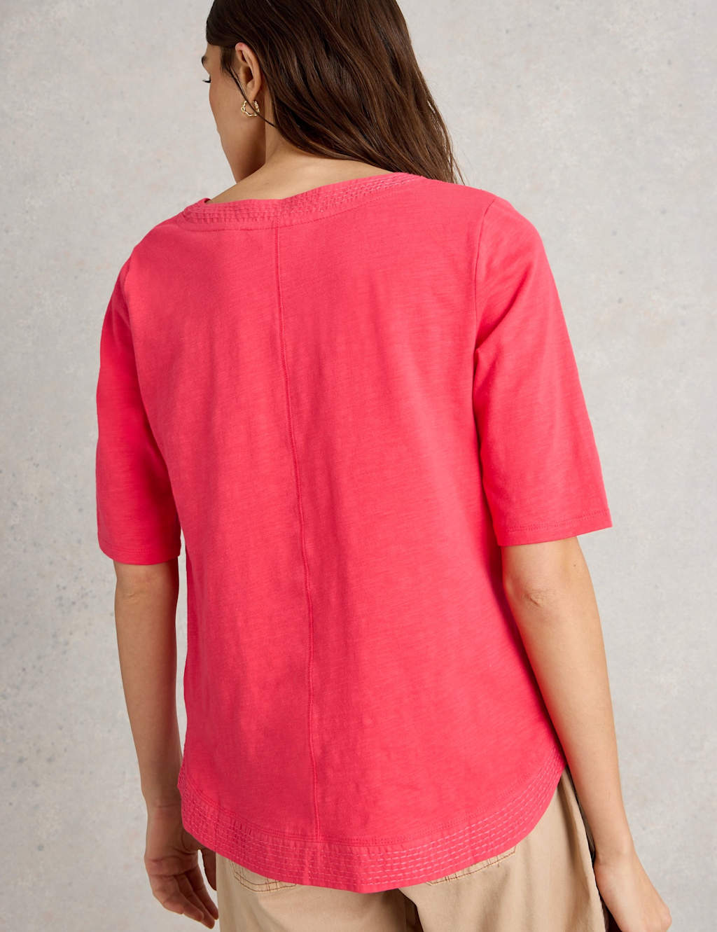 Pure Cotton Embroidered Top 4 of 6