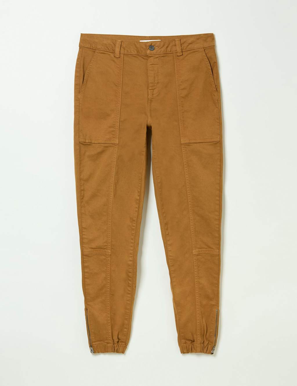 Cotton Rich Ankle Grazer Cargo Trousers 2 of 5