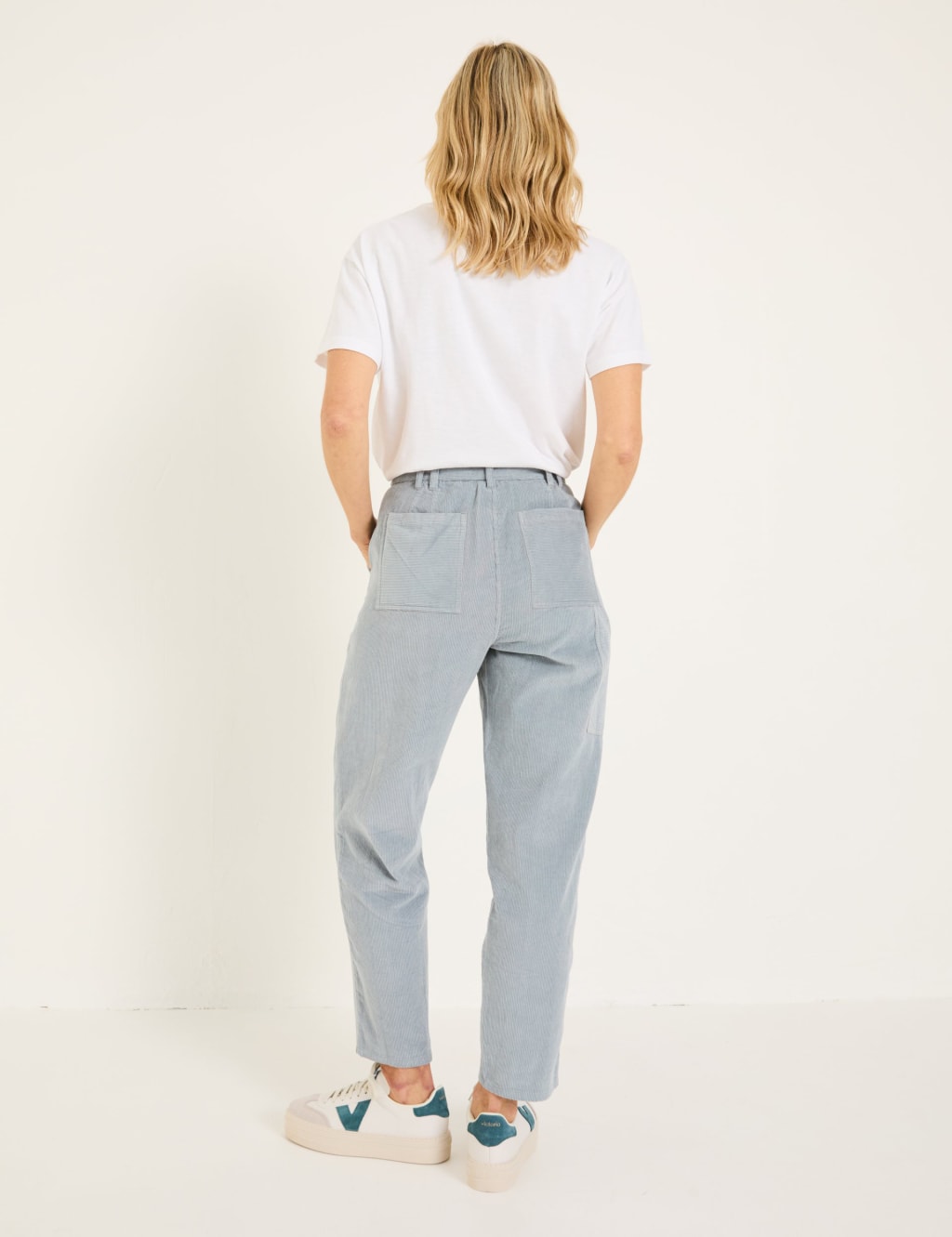 Cord Ankle Grazer Trousers 4 of 5