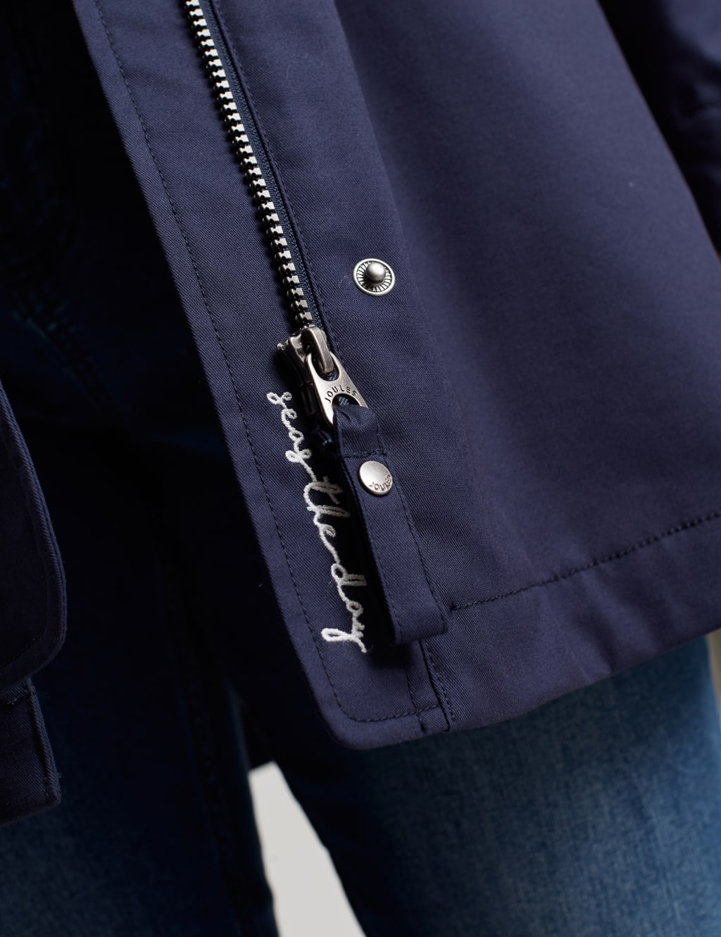 Pure Cotton Hooded Waisted Raincoat 8 of 9