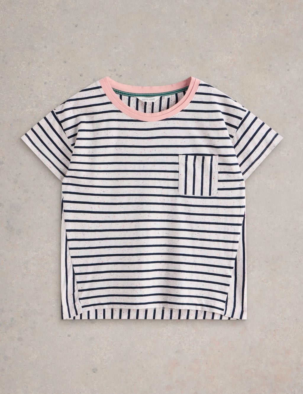 Pure Cotton Striped T-Shirt 2 of 7
